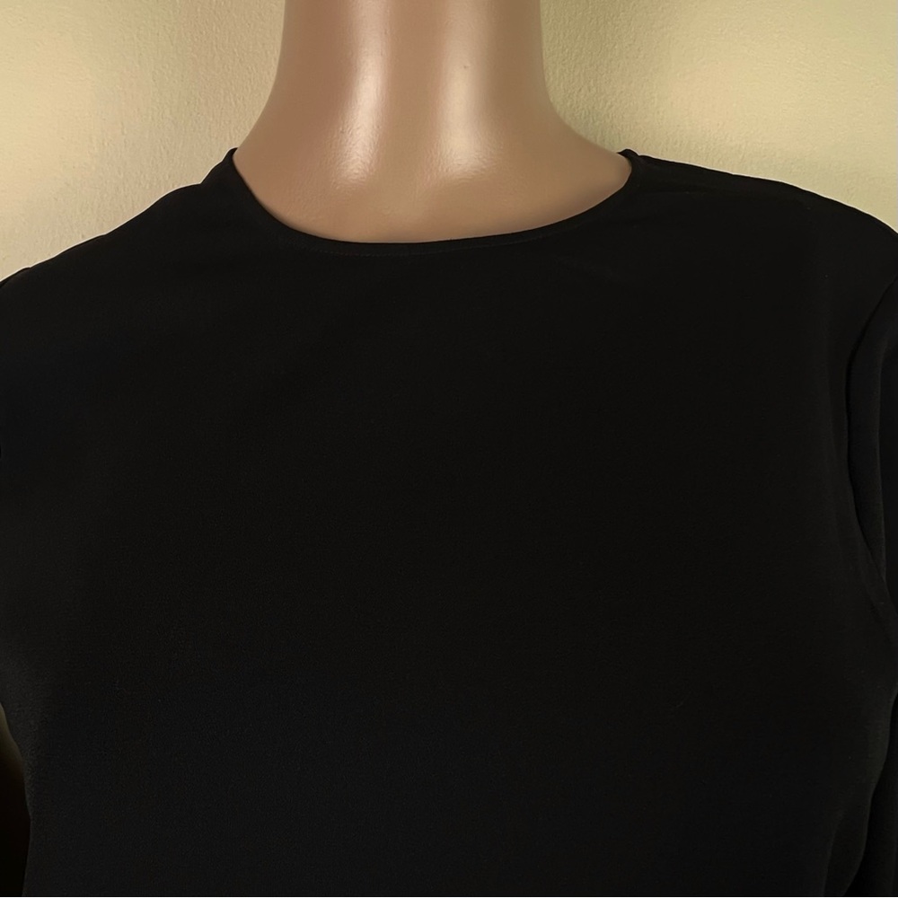 NEW FRAME BLACK LONG SLEEVE TOP - Picture 3 of 10